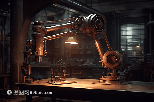 精細(xì)的工業(yè)機(jī)械